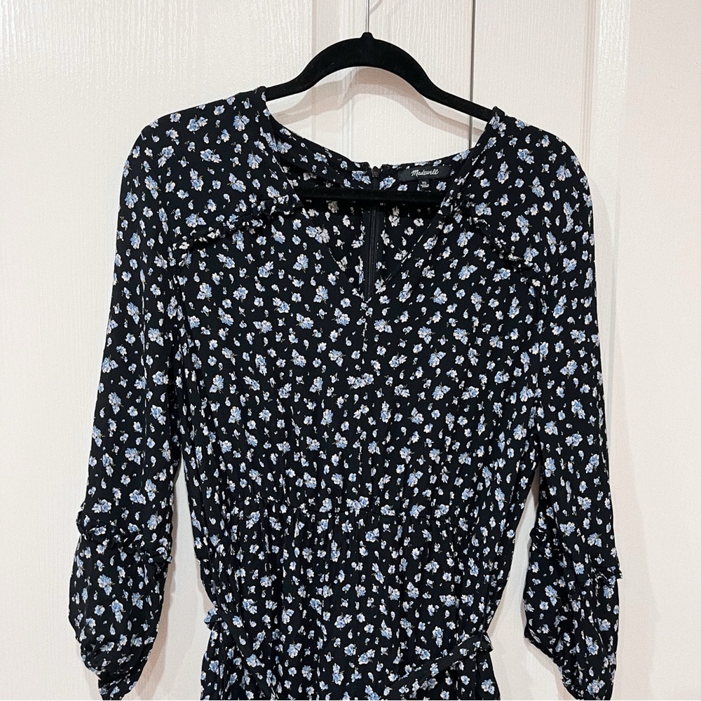 Madewell Floral Tie Jumpsuit - Picture 2 of 9